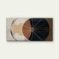 Abstract Geometric Radial Desig Wall Art Canvas Office Home Room Framed 80x45cm