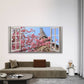 Paris Eiffel Tower Wall Art Canvas Office Home Room Framed 120x60cm