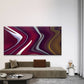 Red and Yellow Abstract Wall Art Canvas Office Home Room Framed 120x60cm