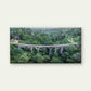 Sri Lanka Nine Arch Bridge Wall Art Canvas Office Home Room Framed 120x60cm