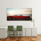 Classic Muscle Car Ocean Wall Art Canvas Office Home Room Framed 120x60cm