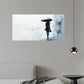 A Woman with An Umbrella Wall Art wall canvas office home room framed 120x60cm