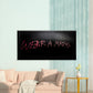Wear A Mask word title painting Wall Art Canvas Office Home Room Framed 80x45cm