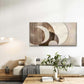 Geometric Abstract Arcs Wall Art Canvas Office Home Room Framed 120x60cm