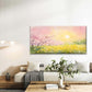Spring Meadow at Sunrise Wall Art Canvas Office Home Room Framed 120x60cm