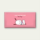 Kawaii Meme Dog Pink Gallery Wall Art Canvas Office Home Room Framed 120x60cm