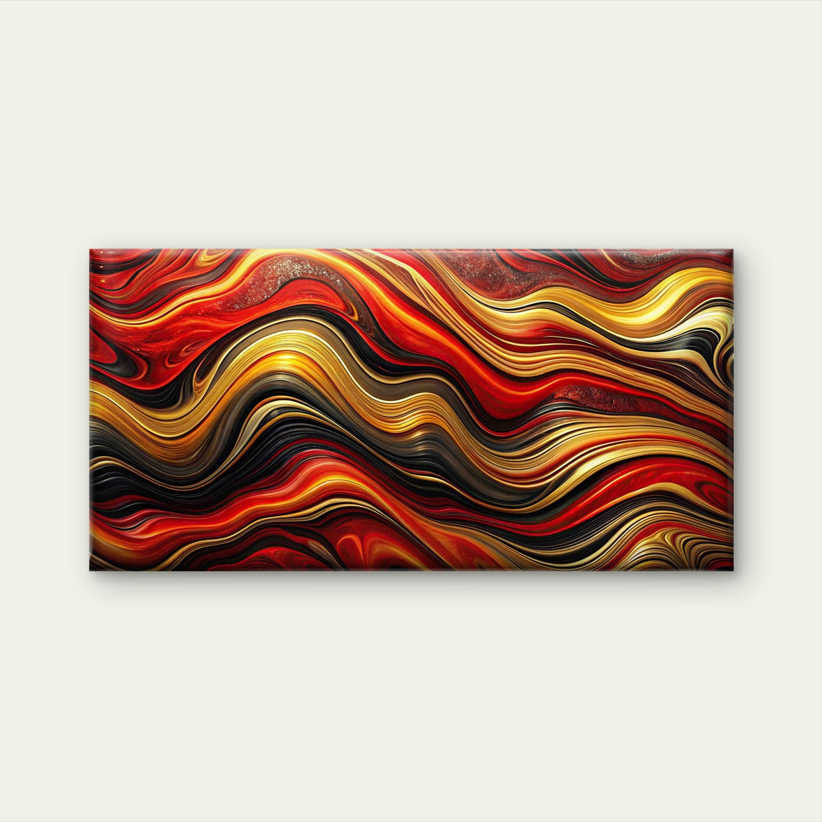 Surreal Geometric Shapes Desert Wall Art Canvas Office Home Room Framed 80x45cm