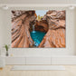 Hamersley Gorge Water Area Karijini National Park Print 100% Australian Made Stretched Canvas Ready to Hang - AU-107