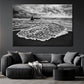 Stormy Day on Meditarrenaen Coast Print 100% Australian Made Stretched Canvas Ready to Hang - BC-107