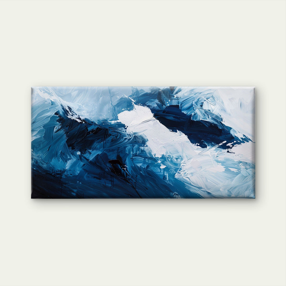 Dark Fiery Lava Flow Wall Art Canvas Office Home Room Framed 120x60cm