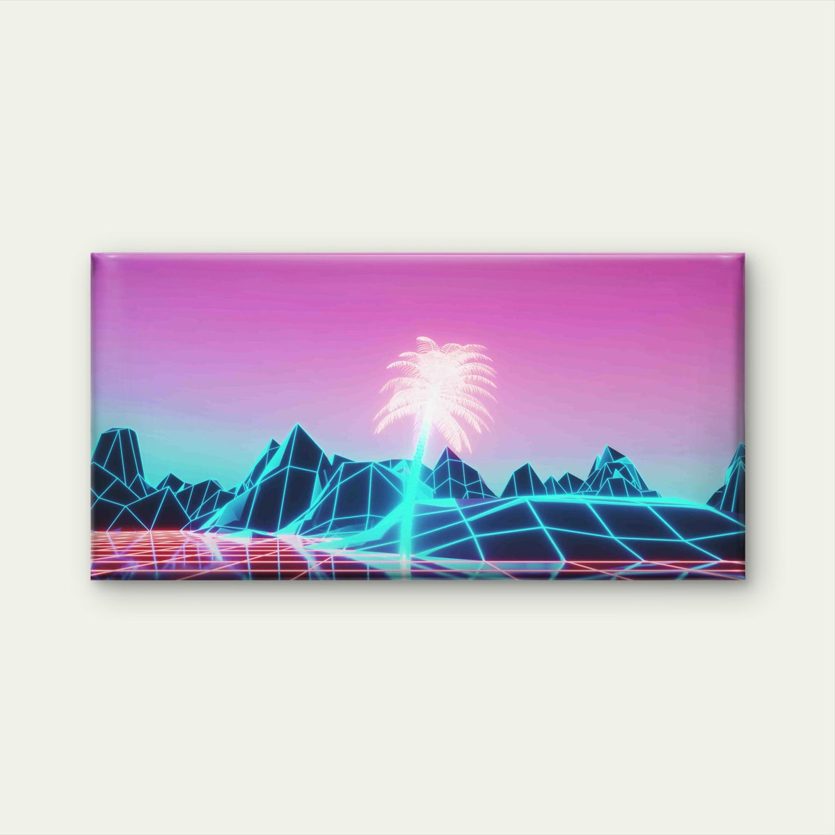 Electro Music Intro Wall Art Canvas Office Home Room Framed 120x60cm