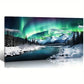 Borealis Scenery Farmhouse Wall Art canvas office home room framed 120x60cm