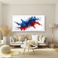 Dynamic Color Explosion Art Wall Art Canvas Office Home Room Framed 120x60cm