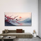 Japanese Abstract Cherry Blosso Wall Art Canvas Office Home Room Framed 120x60cm