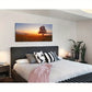 Lasdel Alone Tree Meadow Sunset Beautiful Nature Scenery Wall Art canvas office home room framed 120x60cm