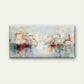 Abstract Saints City Wall Art Canvas Office Home Room Framed 120x60cm