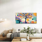 Abstract Colorful Tree Whirlpoo Wall Art Canvas Office Home Room Framed 120x60cm