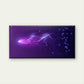 Fiber Optic Cable with Glowing Wall Art Canvas Office Home Room Framed 120x60cm