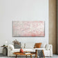 Pastel Abstract Design Wall Art Canvas Office Home Room Framed 80x45cm