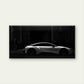 White Supercar BMW i8 Sport Wall Art Canvas Office Home Room Framed 80x45cm