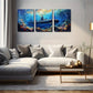 3pcs  Submarine in Deep Sea Wall Art Set Canvas Framed 40x60cm - High Quality Print 100% Australian Made Wall Canvas Ready to Hang