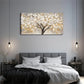 Modern Minimalist Cherry Blossom Wall Art Canvas Office Home Room Framed 80x45cm