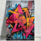 Urban Graffiti Canvas Art Print 100% Australian Made 40x60cm Stretched Canvas Ready to Hang