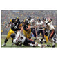 Jerome Bettis Vs Brian Urlacher Wall Art Print 100% Australian Made 60x40cm Stretched Canvas Ready to Hang