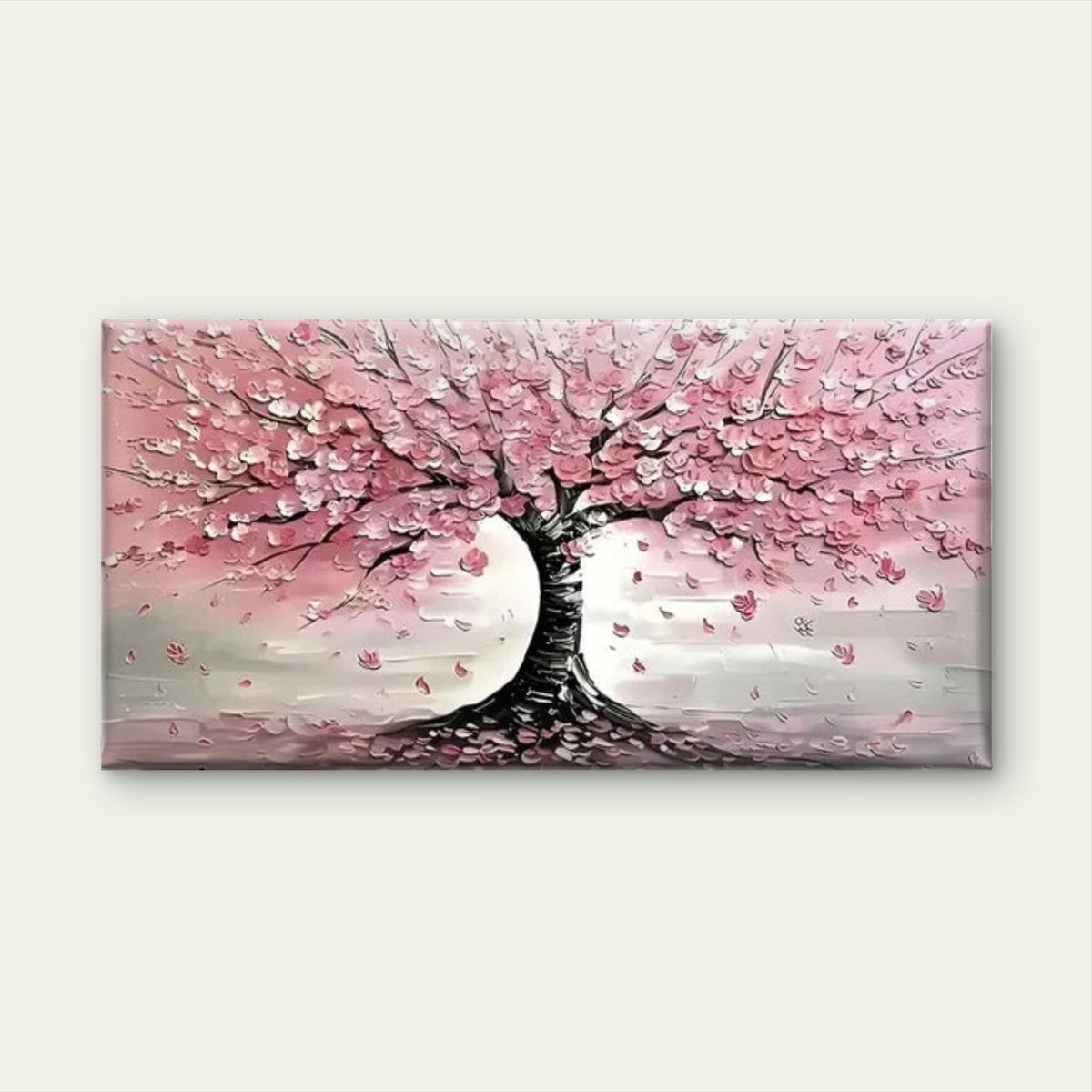 Cherry Blossom Tree Art Wall Art wall canvas office home room framed 120x60cm