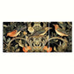 3pcs Brown Beige Songbirds Botanical Metal Print Ready to Hang Art