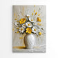 Beautiful Vase with Vibrant Flowers Print 100% Australian Made 40x60cm Stretched Canvas Ready to Hang