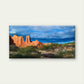 Cloudy Blue Sky Tatacoa Desert Wall Art Canvas Office Home Room Framed 120x60cm