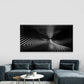 Futuristic Tunnel Pattern Wall Art Canvas Office Home Room Framed 120x60cm