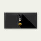 Minimalist Dark Hero Emblem Wall Art Canvas Office Home Room Framed 120x60cm