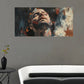 Abstract Human Figure Wall Art wall canvas office home room framed 120x60cm