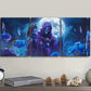 3pcs Skull Wizard Metal Print Ready to Hang Art