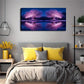 Serene Pink Cherry Blossom Wall Art Canvas Office Home Room Framed 120x60cm