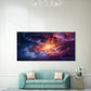 Cosmic Stellar Cloud Formation Wall Art Canvas Office Home Room Framed 120x60cm