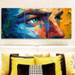 3pcs Pigment Eyes Painting Metal Print Ready to Hang Art