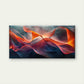 Abstract Colorful Waves Wall Art Canvas Office Home Room Framed 120x60cm