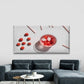 Refreshing Raspberry Drink Wall Art Canvas Office Home Room Framed 80x45cm