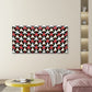 Geometric Weave Abstract Wall Art Canvas Office Home Room Framed 120x60cm