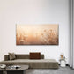 Neutral Botanical Wildflower MeaWall Art Canvas Office Home Room Framed 120x60cm