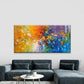 Abstract Impasto Textured Wall Art Canvas Office Home Room Framed 120x60cm