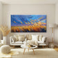 Golden Wheat Field & Sky Wall Art Canvas Office Home Room Framed 120x60cm