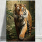 Wild Tiger Canvas Wall Art Print 100% Australian Made 40x60cm Stretched Canvas Ready to Hang