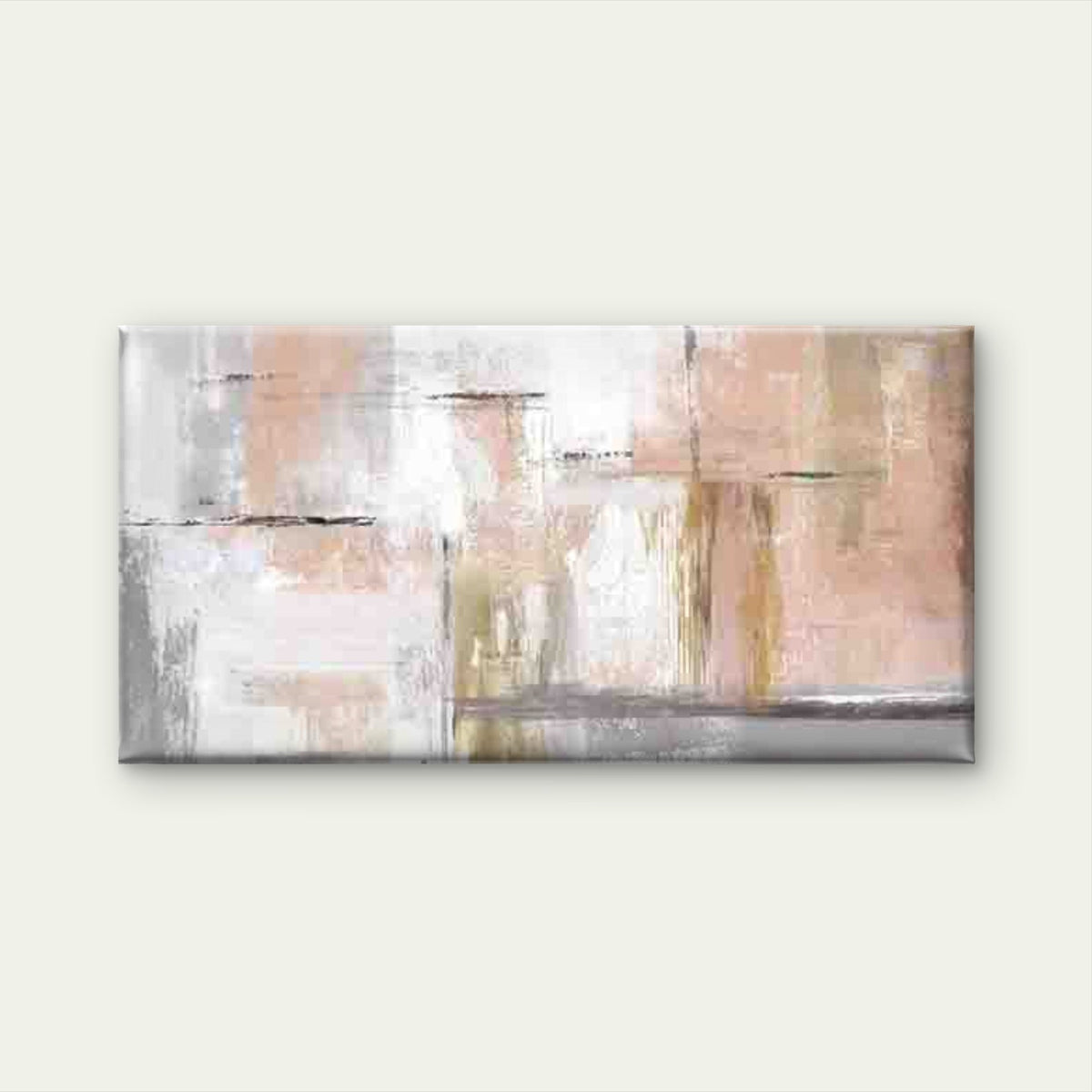 Abstract Artwork Featuring Soft Wall Art Canvas Office Home Room Framed 80x45cm