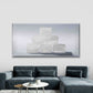Stacked Ice Cubes Wall Art Canvas Office Home Room Framed 120x60cm