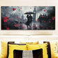 3pcs Romantic London Big Ben Metal Print Ready to Hang Art