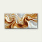 Abstract Marble-like Golden Wall Art Canvas Office Home Room Framed 80x45cm